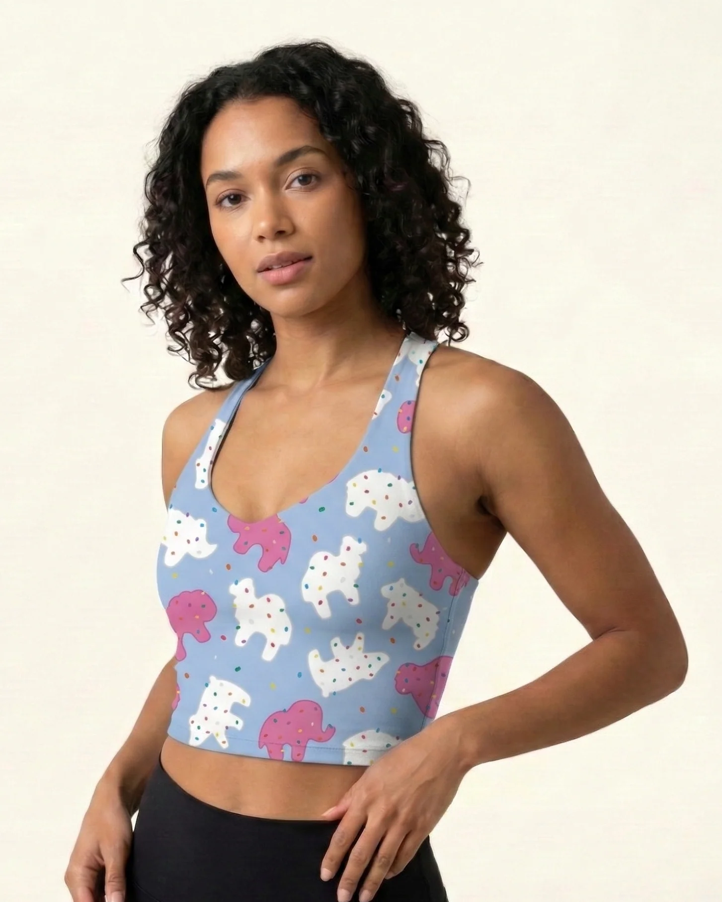 Animal Cookies Endure Sports Bra Crop