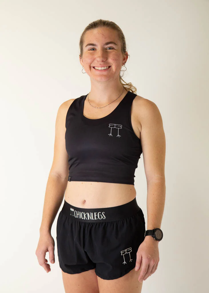 Black PWR Crop Top - Image 3