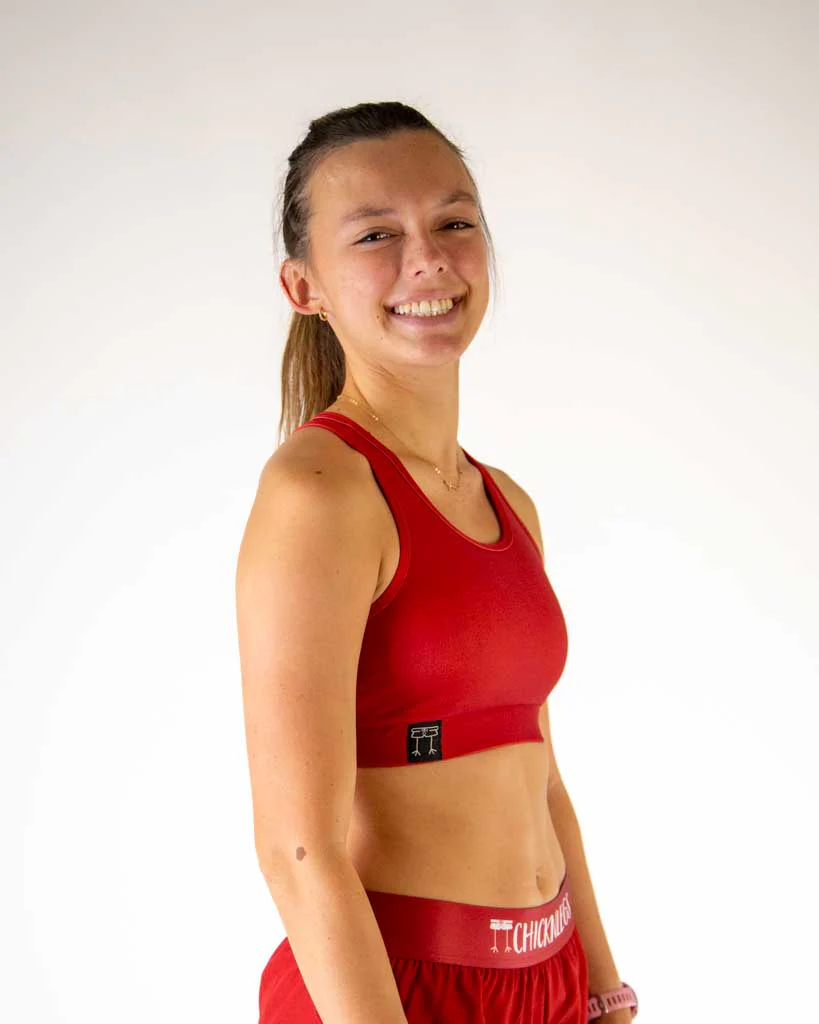 Cardinal Red OG Sports Bra - Image 3