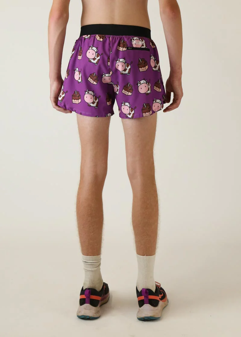 Men's Choccy Cows 4" Half Split Shorts - Image 4