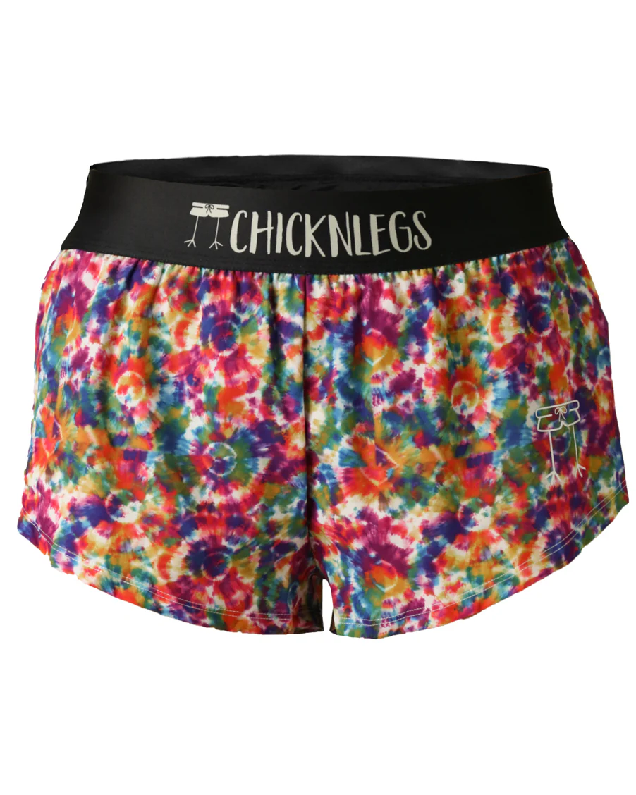 Women's Tie-Dye 1.5" Split Shorts