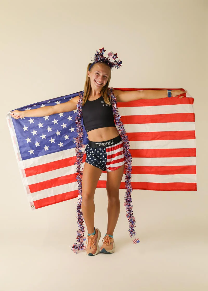 Women's USA 1.5" Split Shorts - Image 6