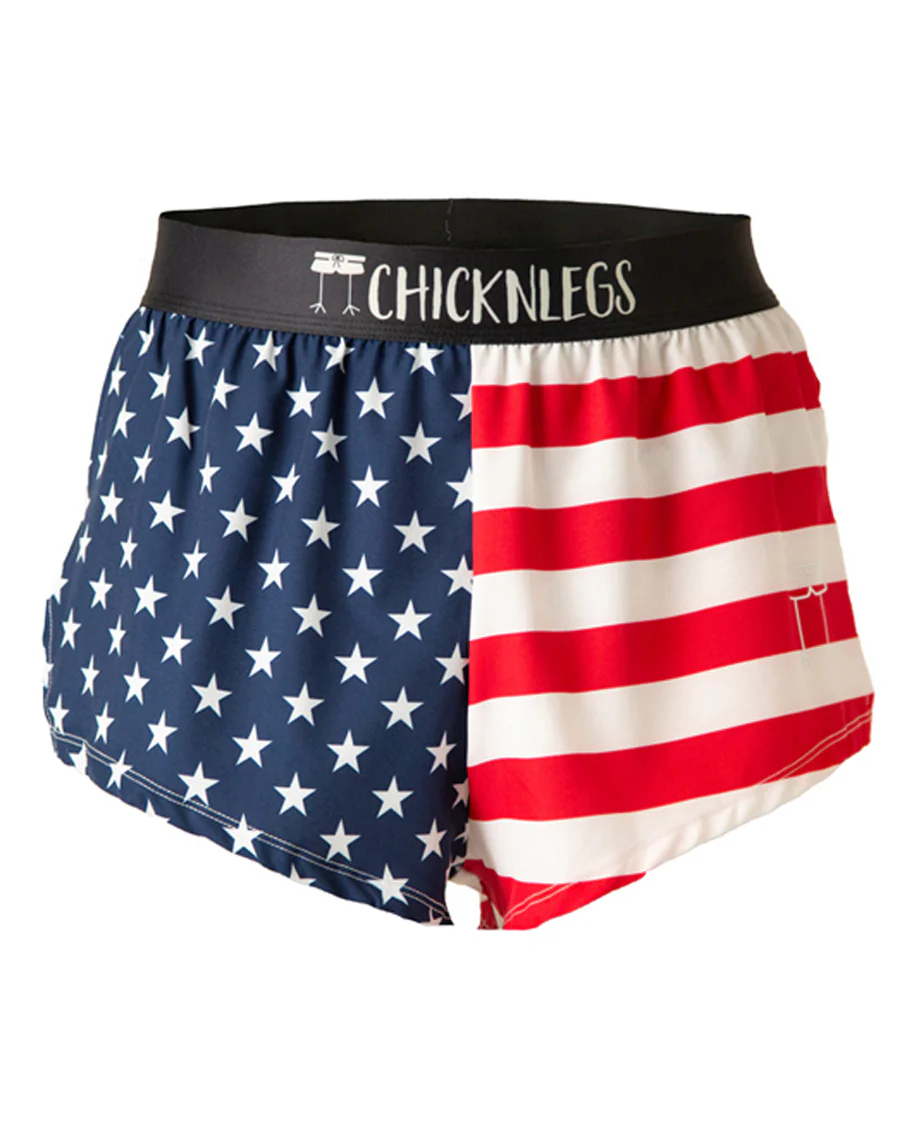 Men's USA 2" Split Shorts