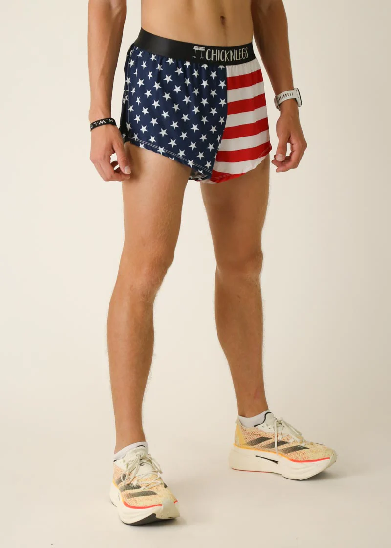 Men's USA 2" Split Shorts - Image 4
