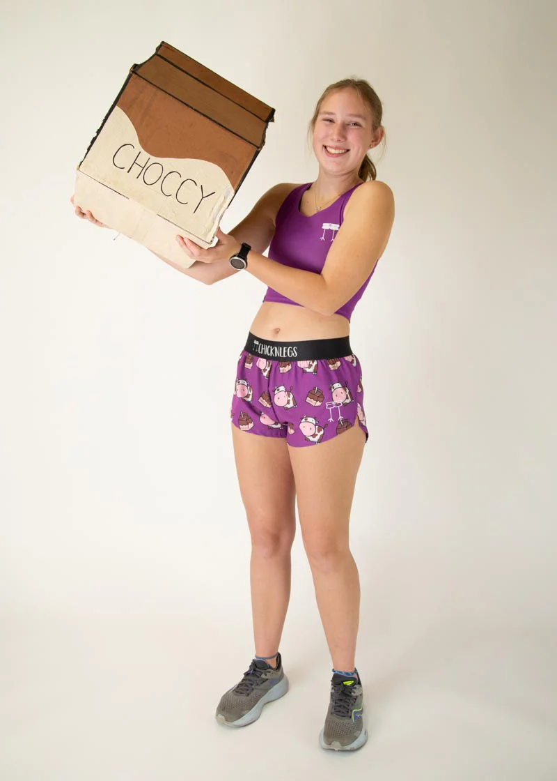 Deep Purple PWR Crop Top - Image 5