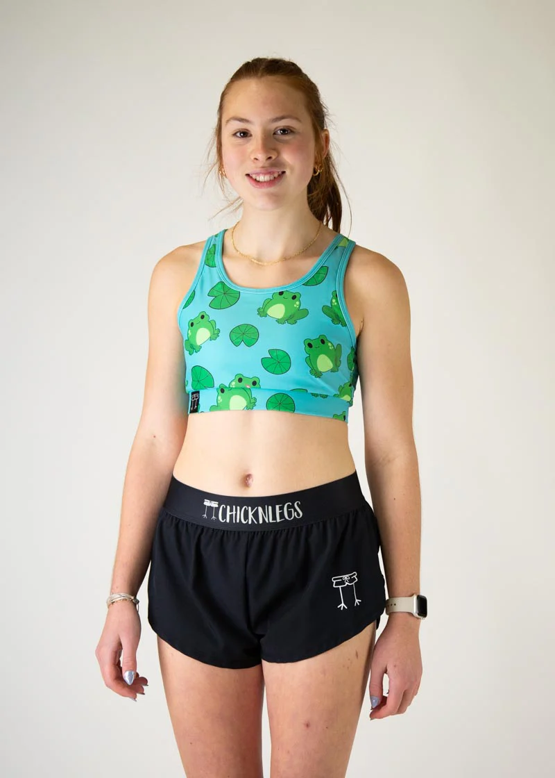 Fartlek Froggies OG Sports Bra - Image 2