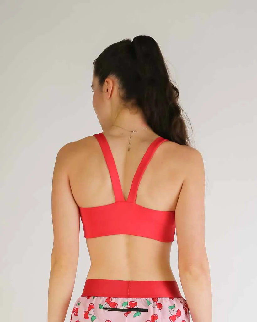FLY Y-Back Sports Bra – Cherry - Image 5
