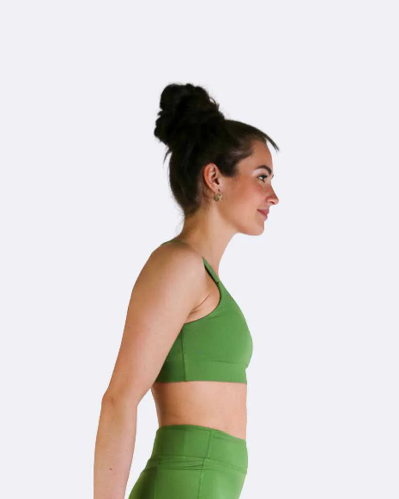 FLY Y-Back Sports Bra – Olive - Image 4