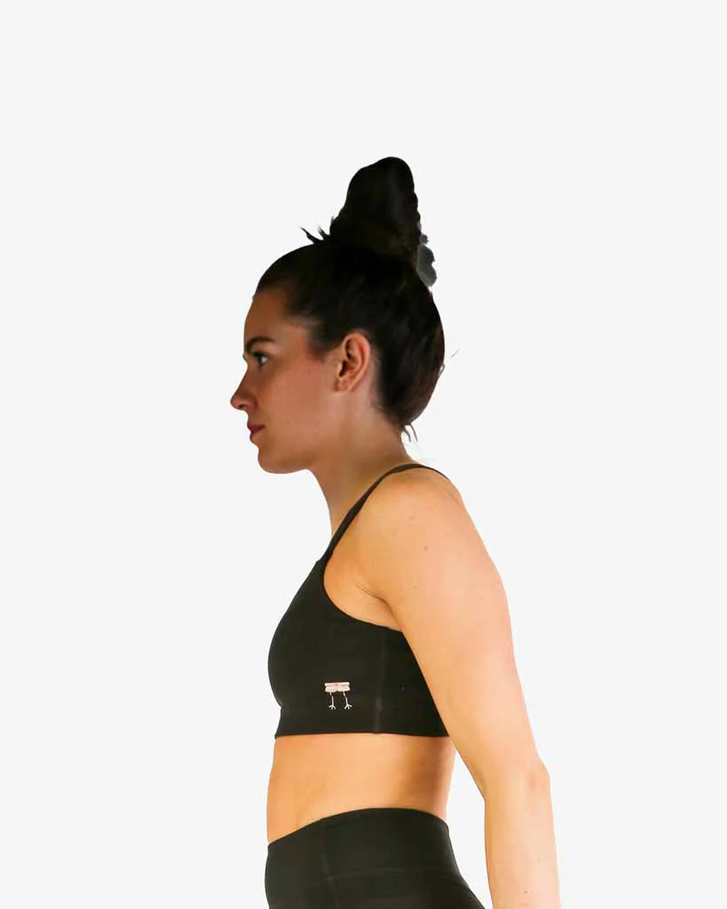 FLY Y-Back Sports Bra – Onyx - Image 3
