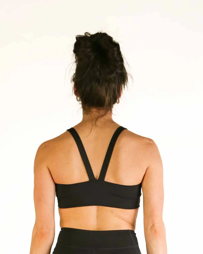FLY Y-Back Sports Bra – Onyx - Image 5