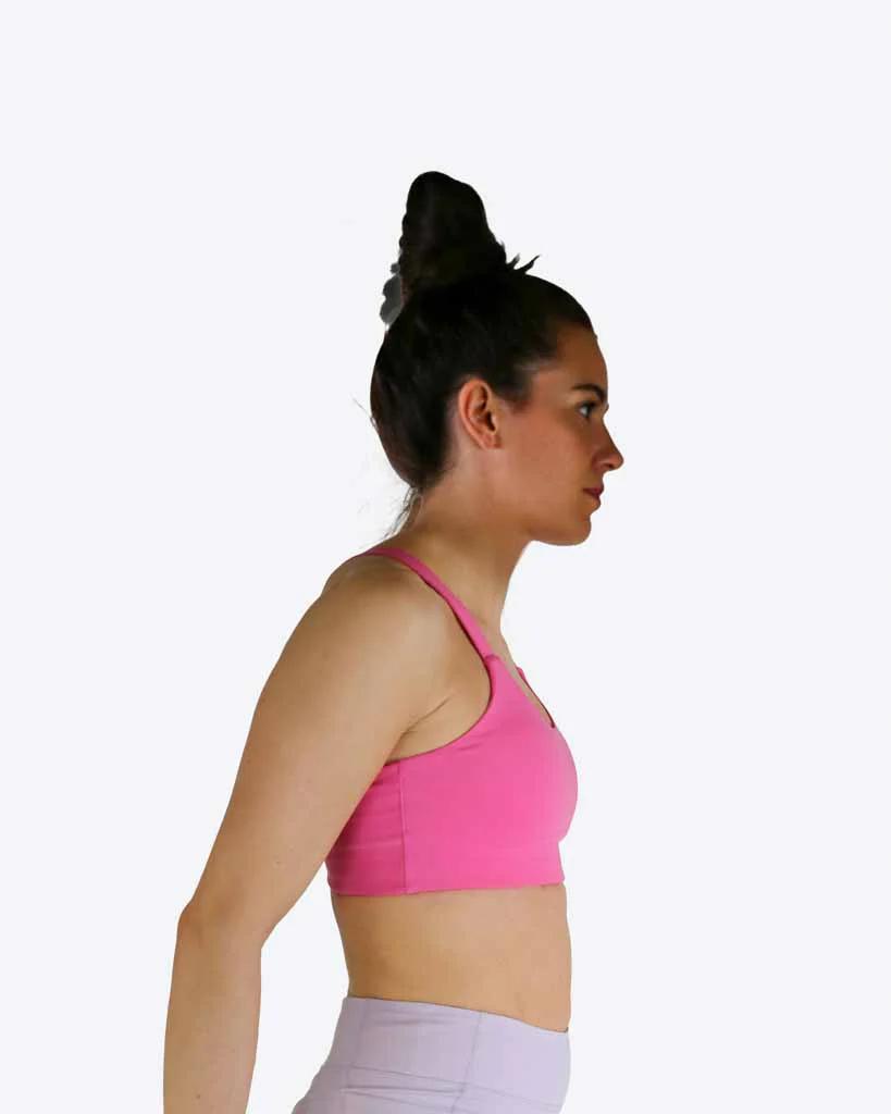 FLY Y-Back Sports Bra – Raspberry - Image 5