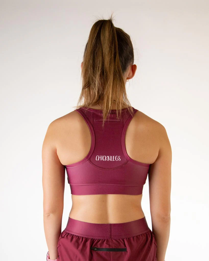Maroon OG Sports Bra - Image 4
