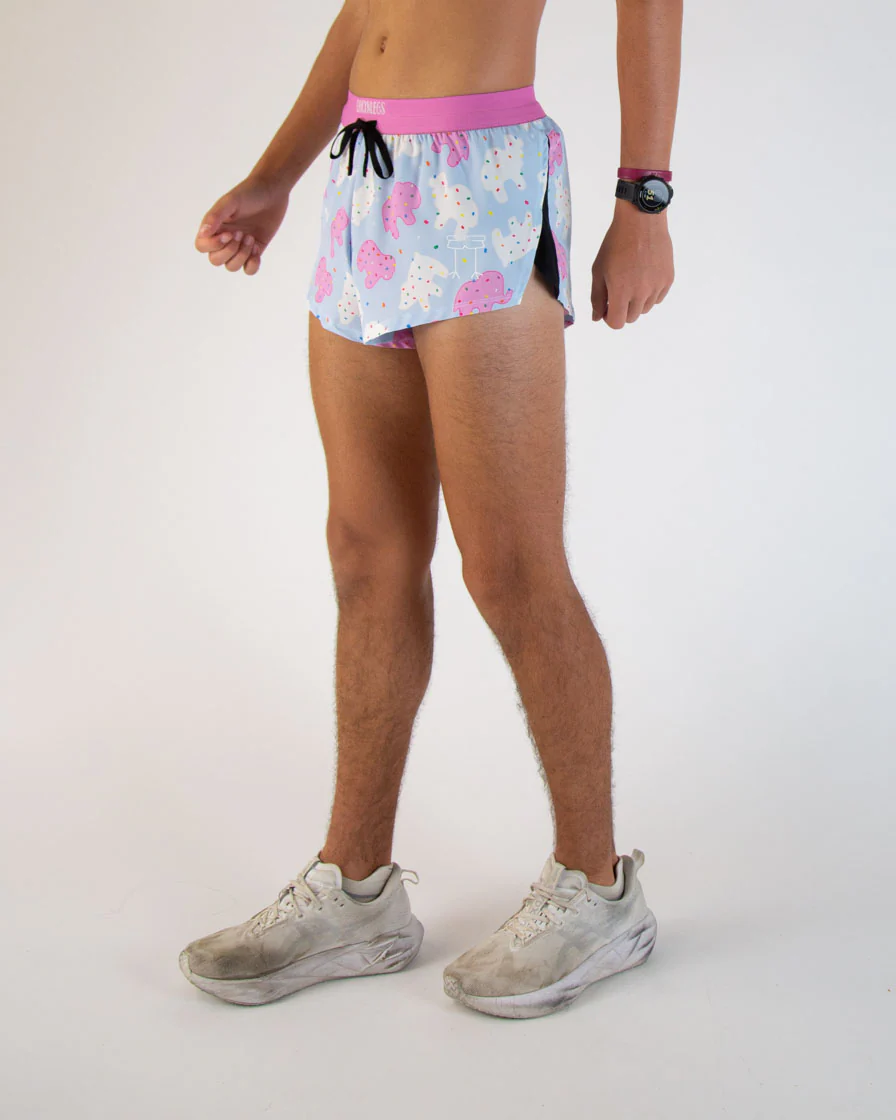 Men's Animal Cookies 2" DS Split Shorts - Image 3