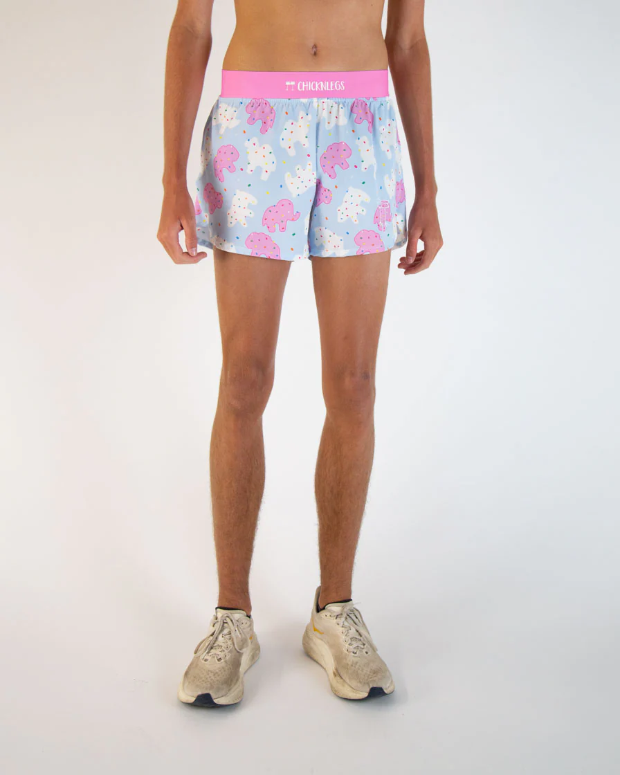 Men's Animal Cookies 4" Half Split Shorts