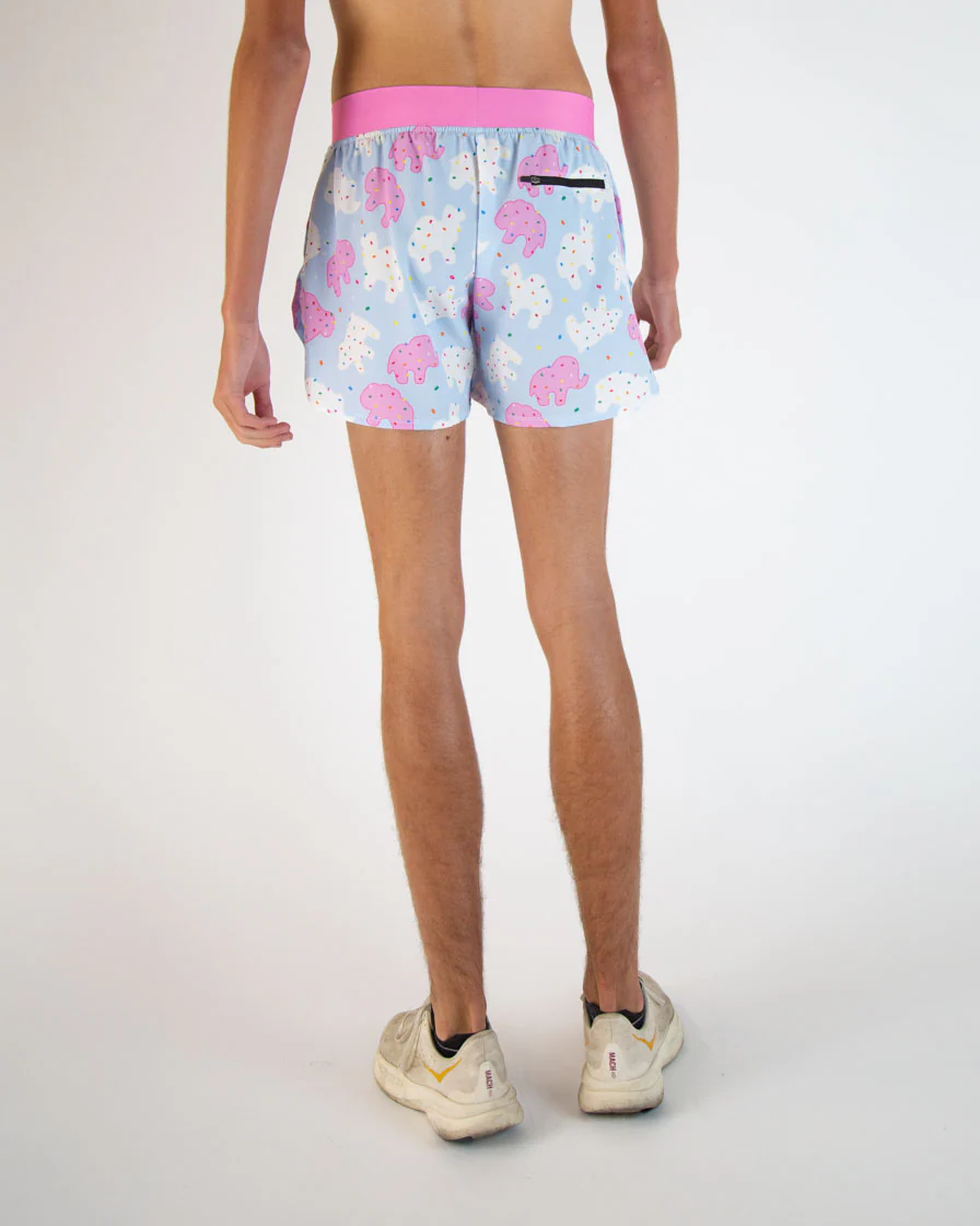 Men's Animal Cookies 4" Half Split Shorts - Image 4