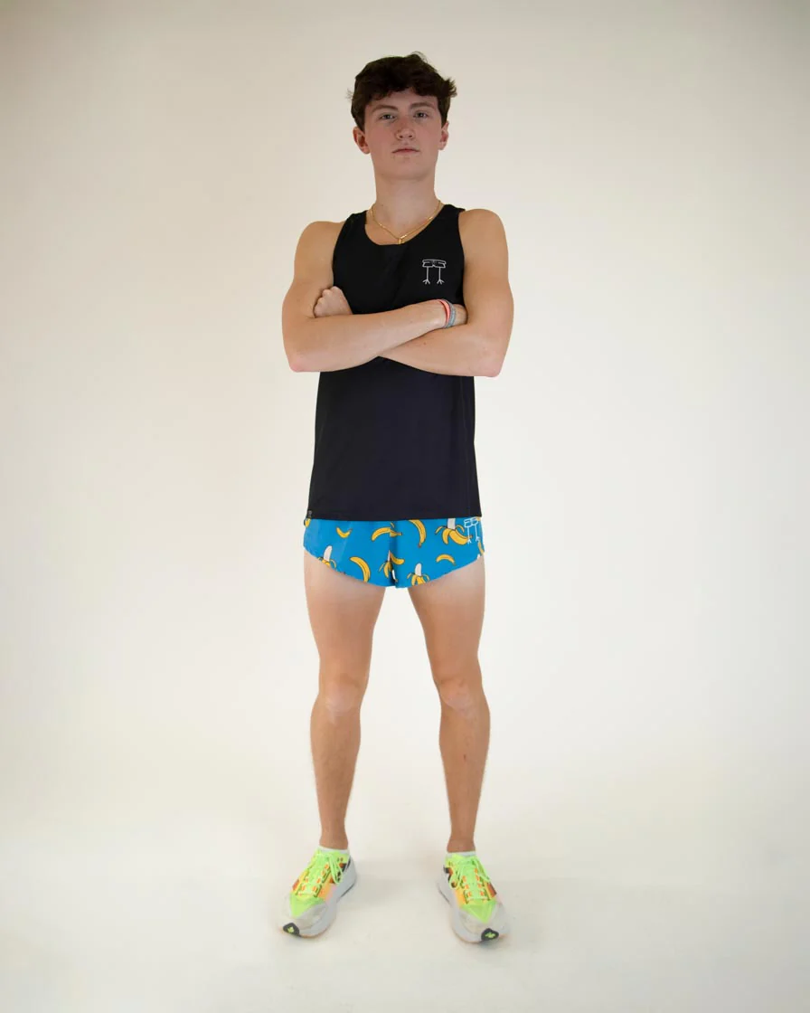 Men's Black Performance Singlet - Image 5