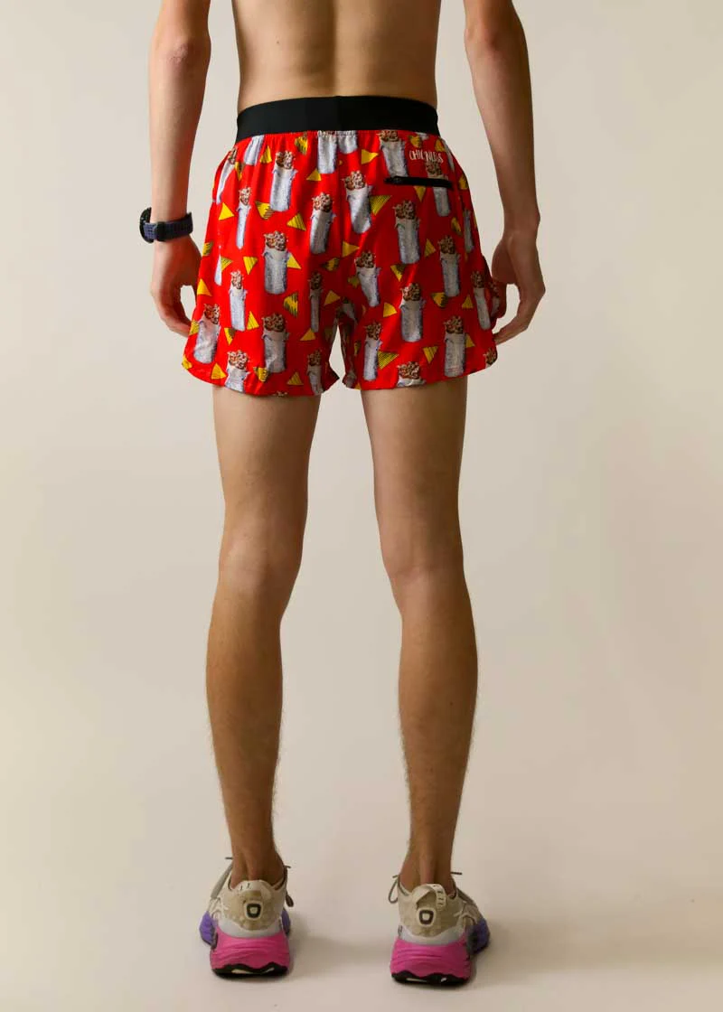 Men's Burritos 4" Half Split Shorts - Image 4