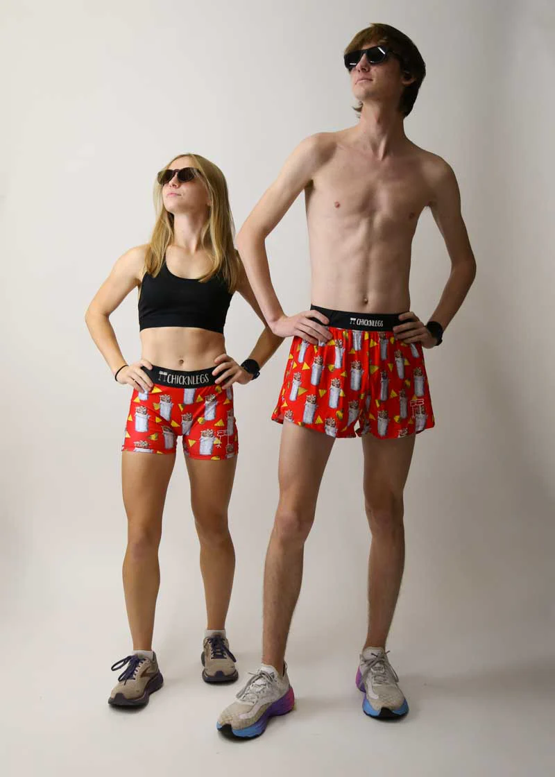Men's Burritos 4" Half Split Shorts - Image 5