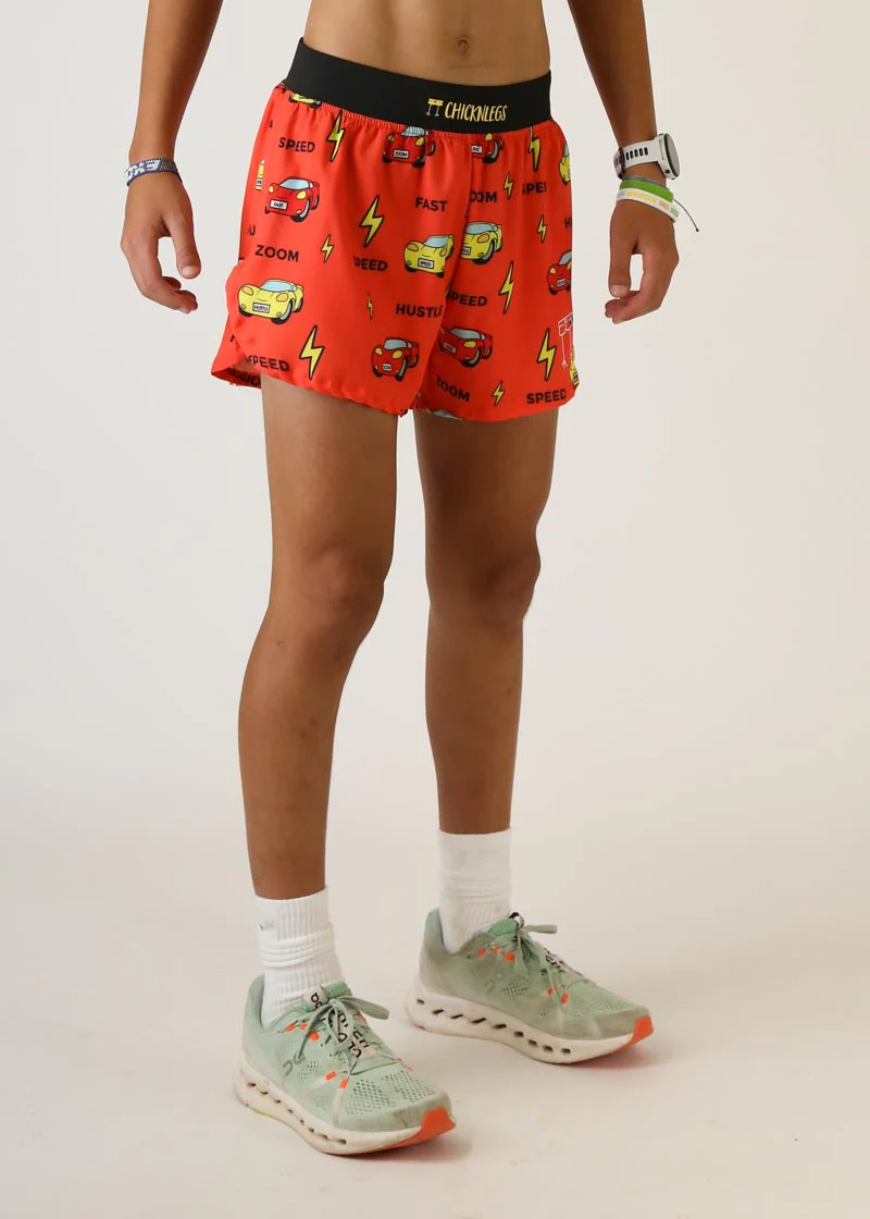 Men's Cars 4" Half Split Shorts - Image 3