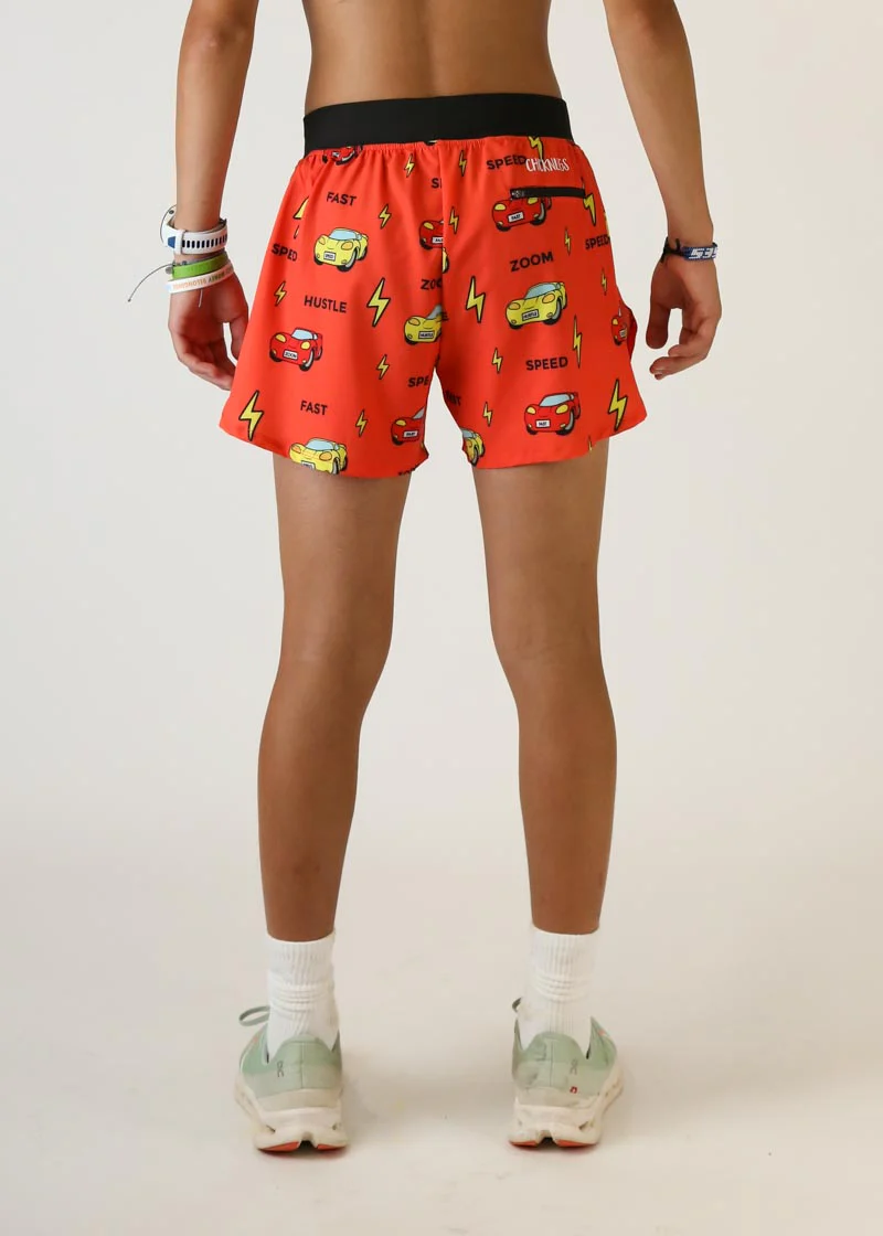 Men's Cars 4" Half Split Shorts - Image 4