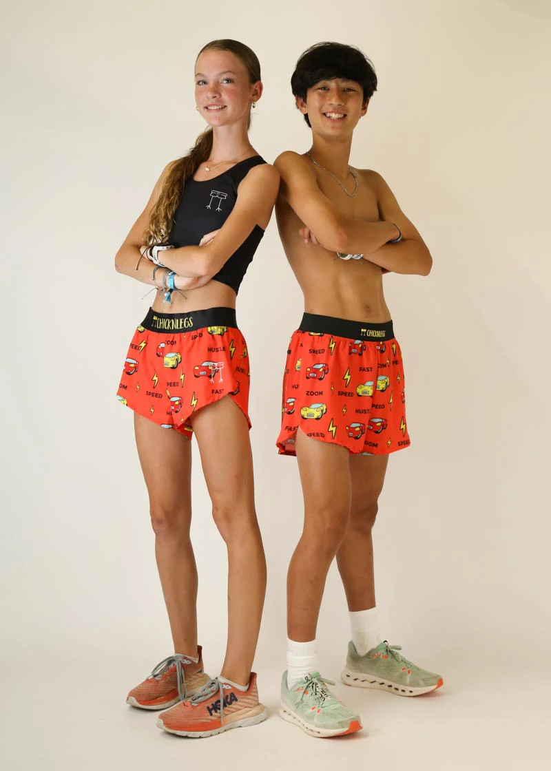 Men's Cars 4" Half Split Shorts - Image 5