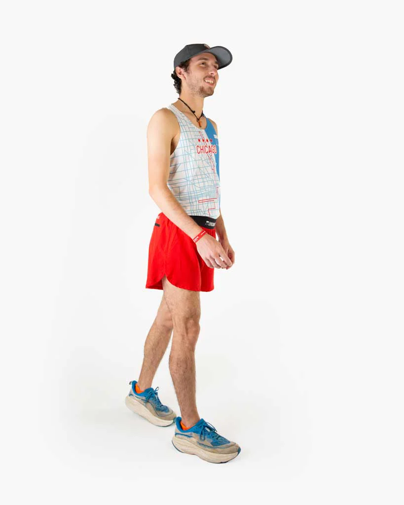 Men's Chicago Marathon Course Singlet - Image 6
