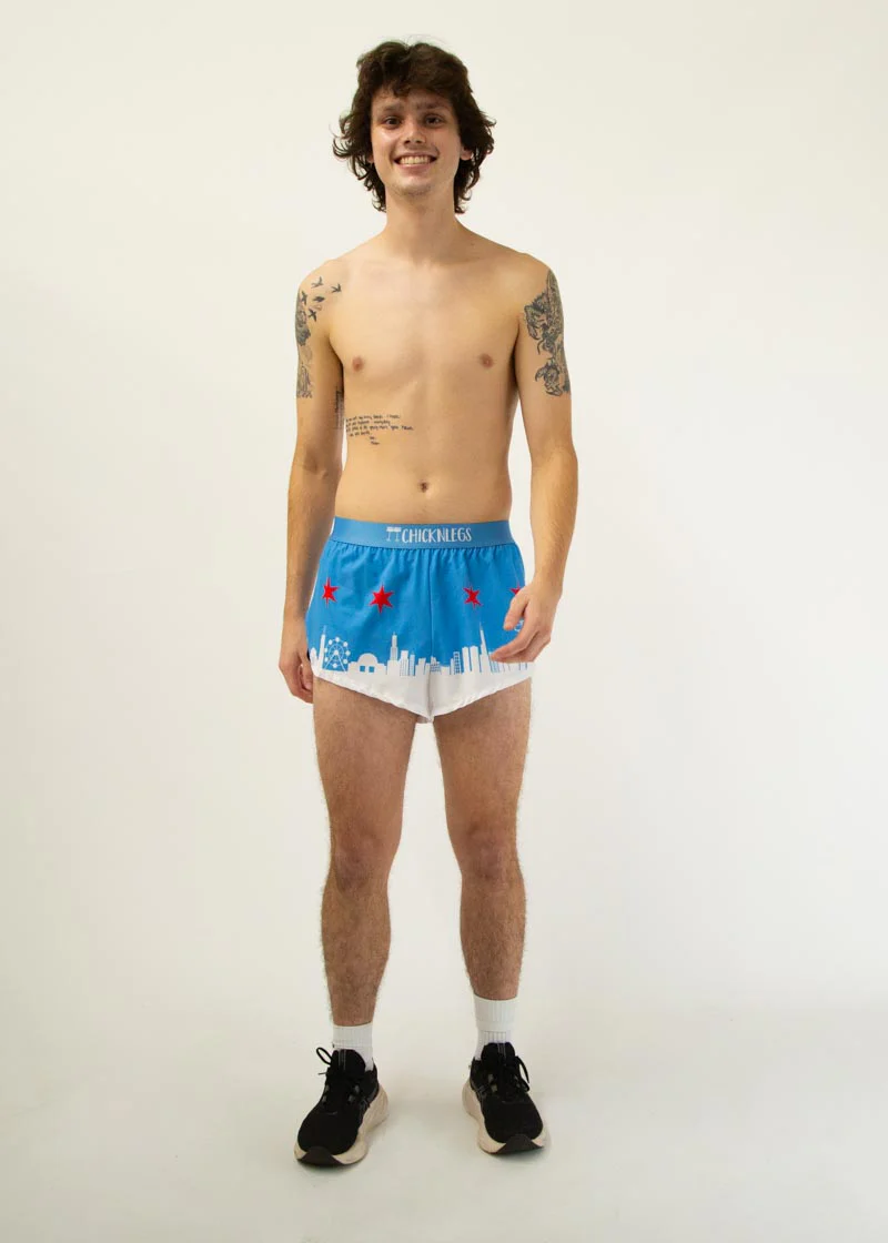 Men's Chicago Skyline 2" Split Shorts - Image 5