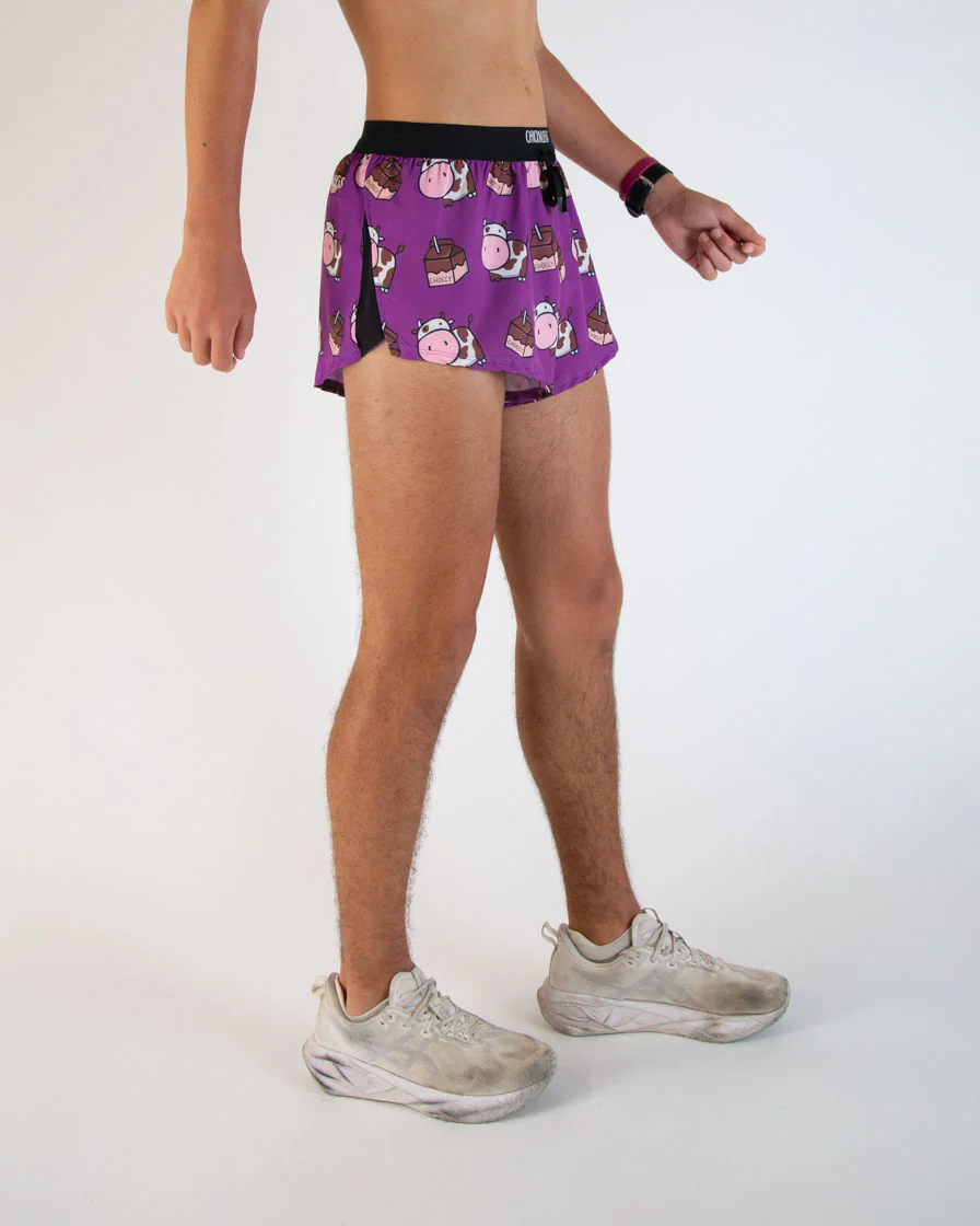 Men's Choccy Cows 2" DS Split Shorts - Image 3