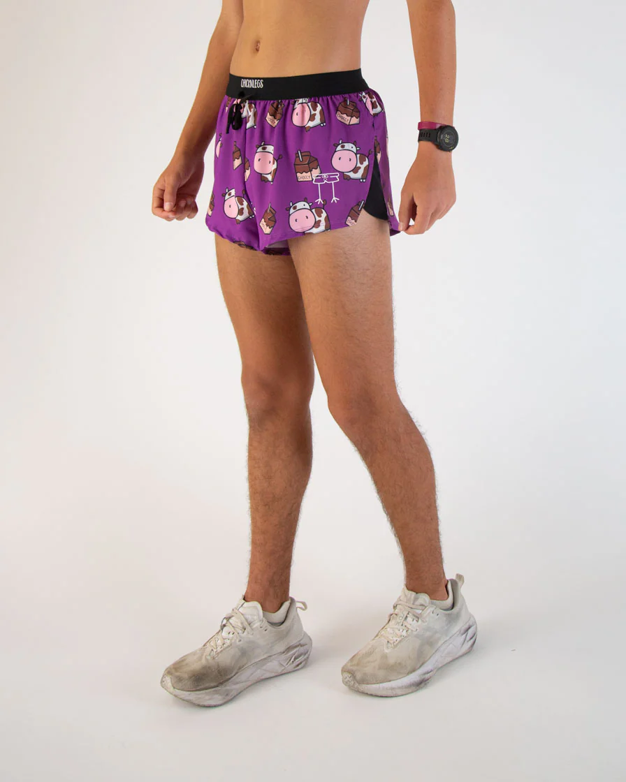 Men's Choccy Cows 2" DS Split Shorts - Image 4