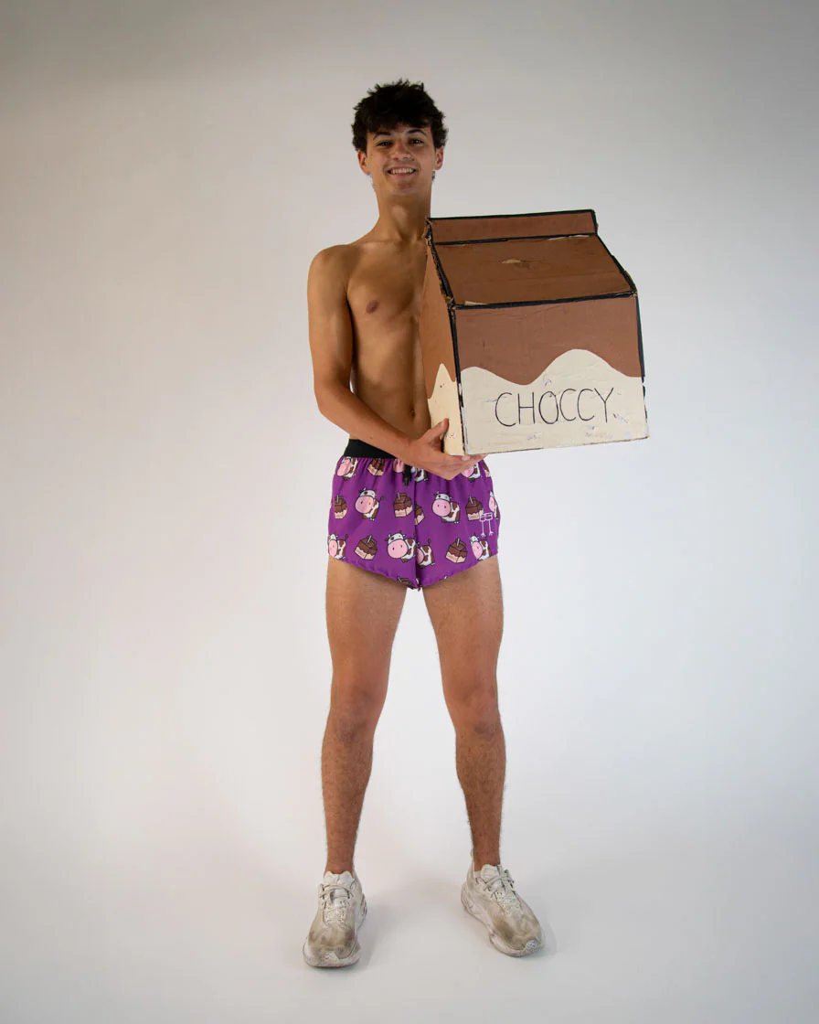 Men's Choccy Cows 2" DS Split Shorts - Image 6