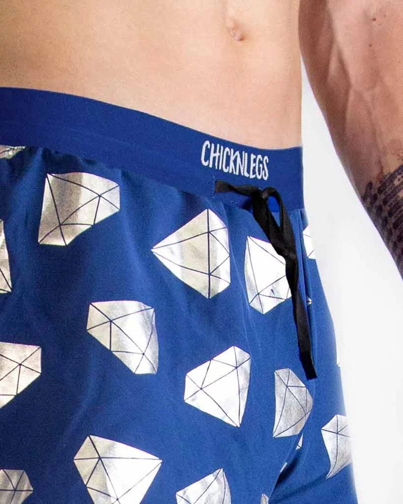 Men's Diamonds 2" DS Split Shorts - Image 2