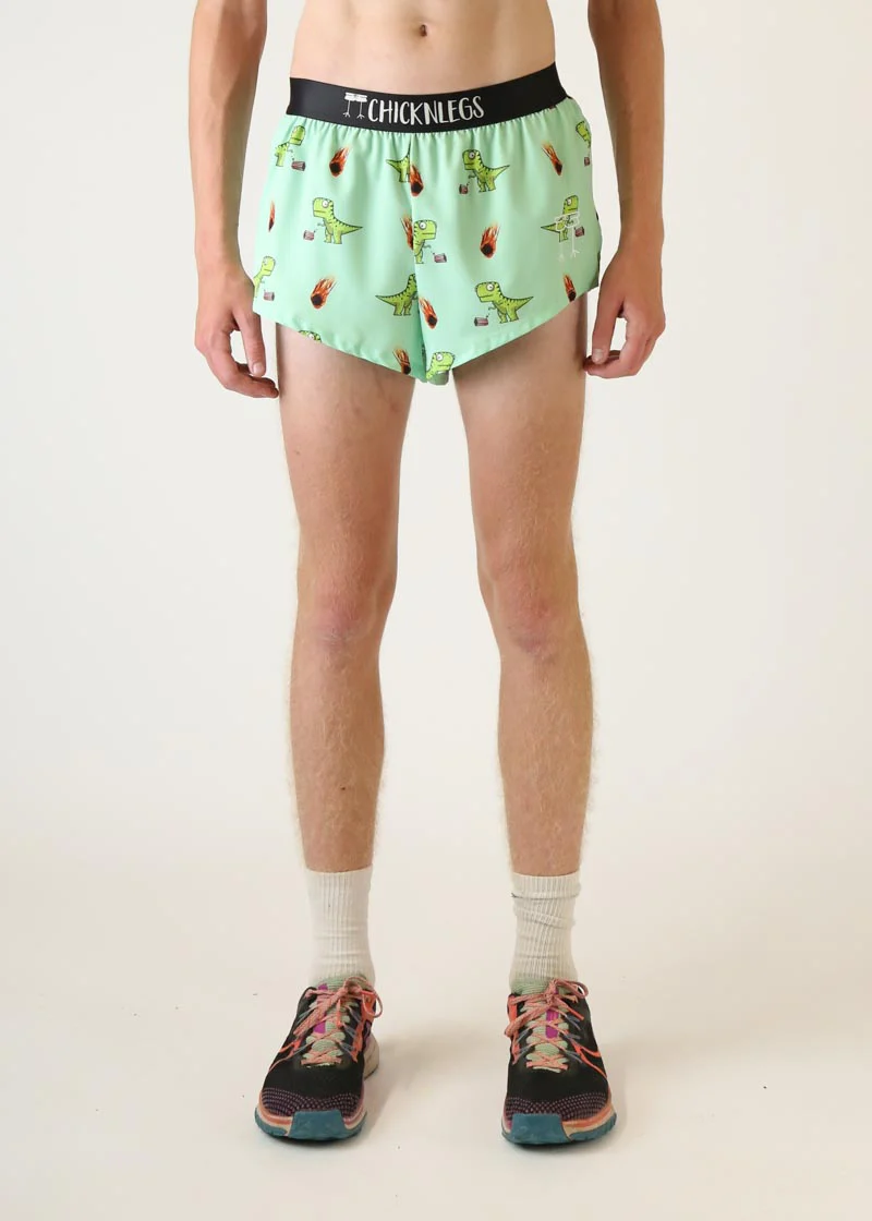 Men's Dino-sore 2" Split Shorts - Image 2