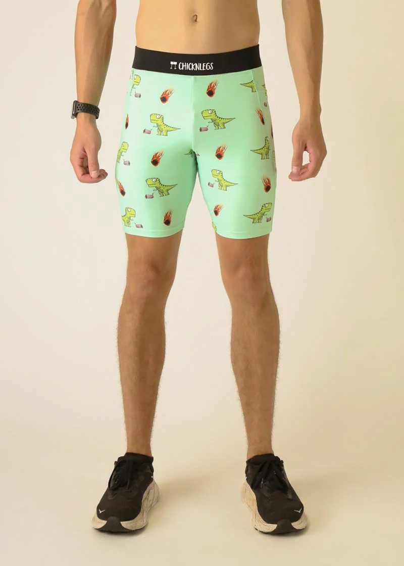 Men's Dino-Sore 8" Half Tights - Image 2