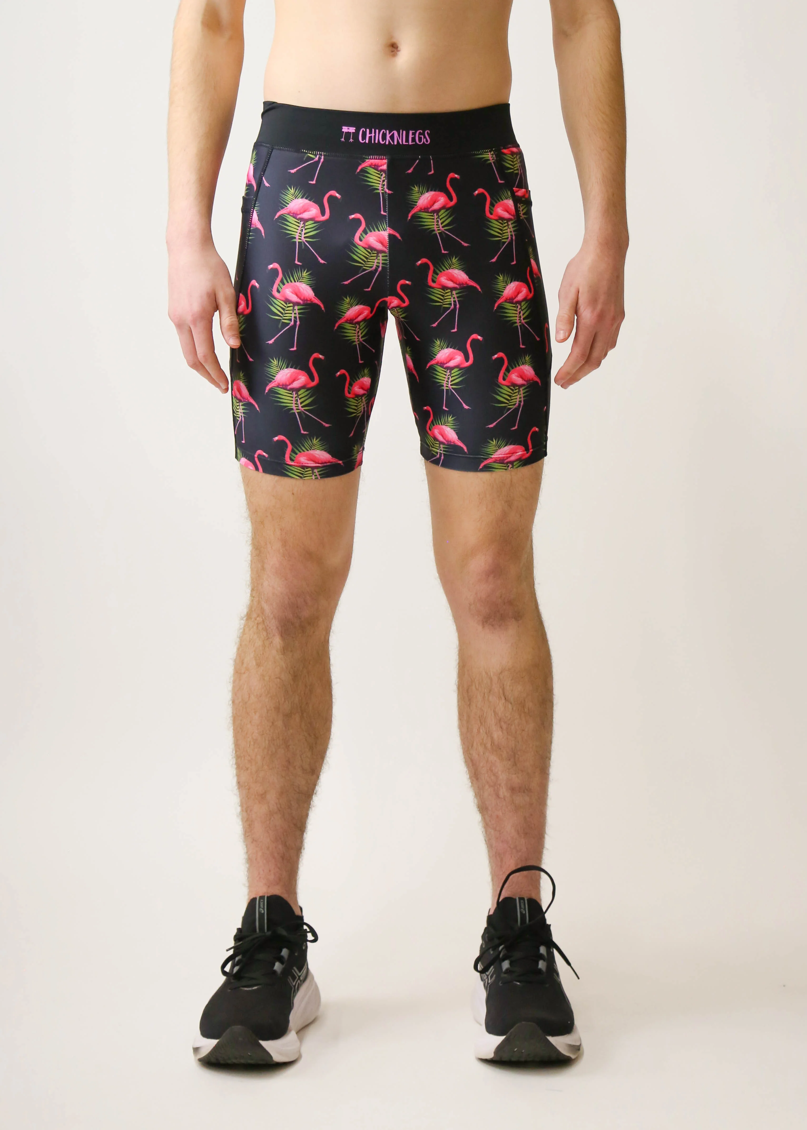 Men's Flamingo 8" Half Tights - Image 2