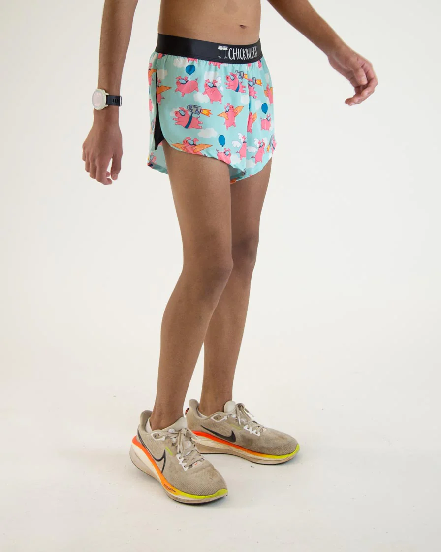 Men's Flying Pigs 2" Split Shorts - Image 4