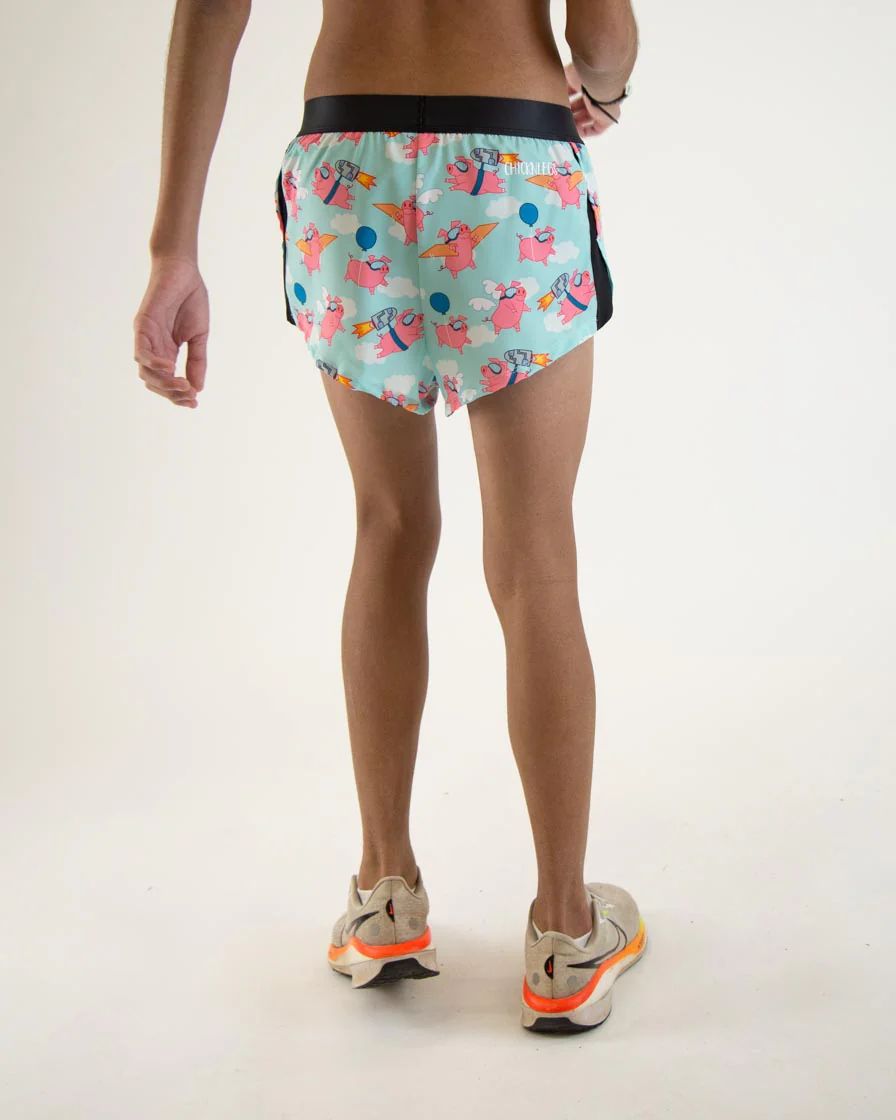Men's Flying Pigs 2" Split Shorts - Image 5