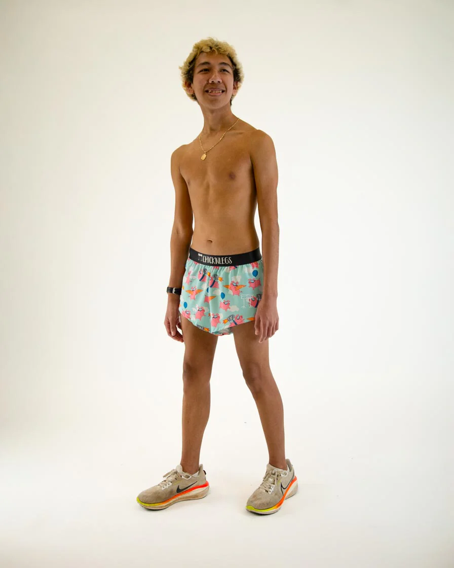 Men's Flying Pigs 2" Split Shorts - Image 6