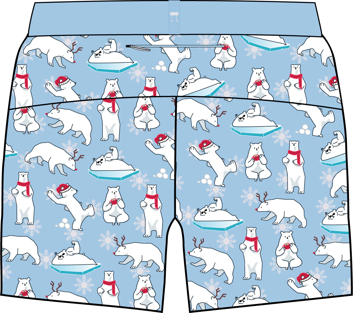 Men's Frosty Plunge 5" DS Running Shorts - Image 2
