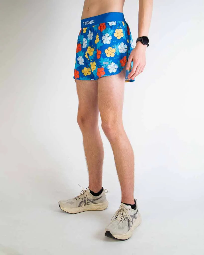Men's Hawaiian 4" Half Split Shorts - Image 2