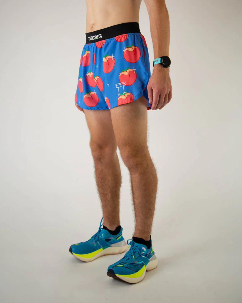 Men's Juicy Peaches 4" Half Split Shorts - Image 2