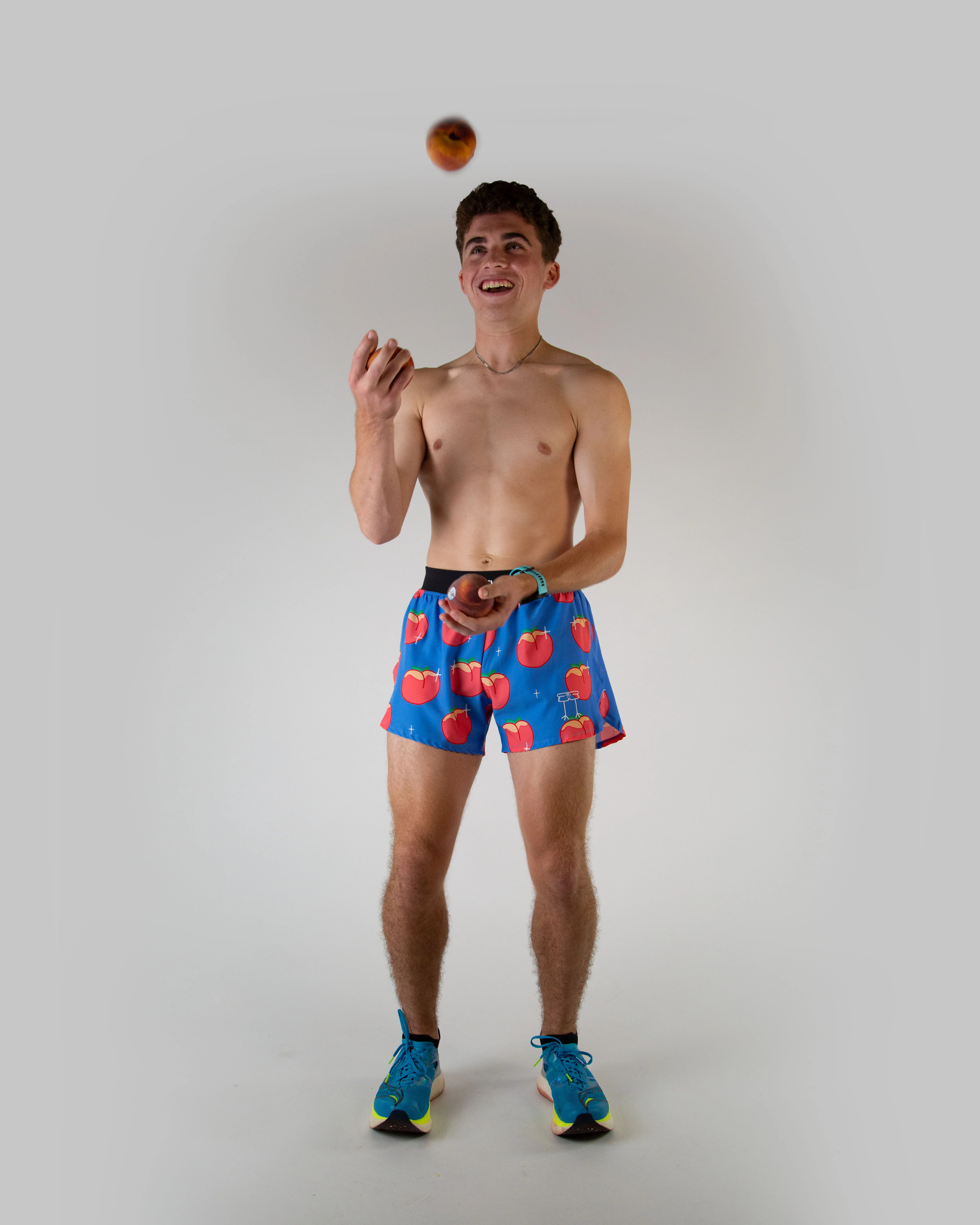 Men's Juicy Peaches 4" Half Split Shorts - Image 5