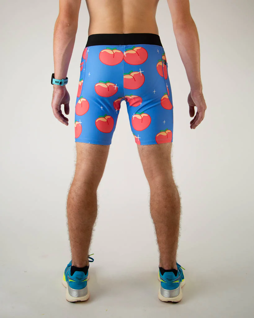 Men's Juicy Peaches 8" Half Tights - Image 6