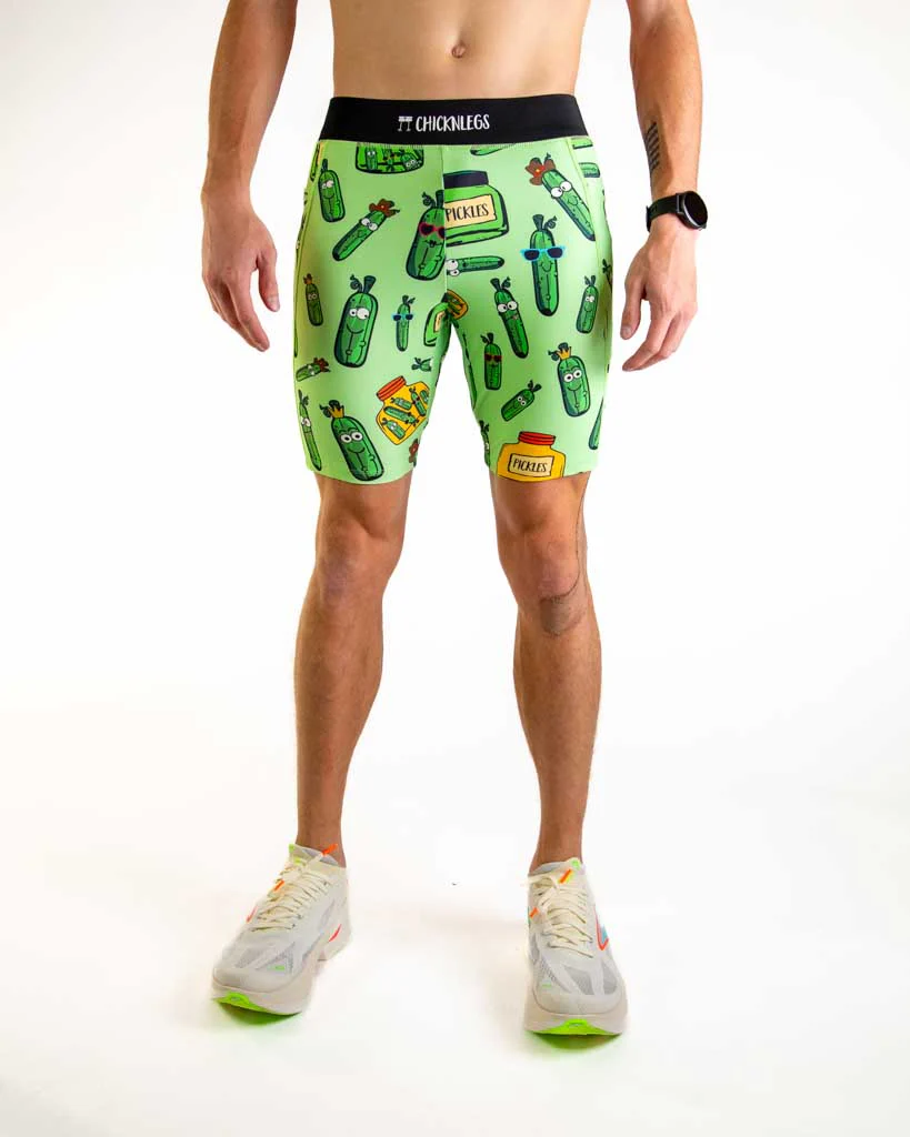 Men's Pickles 8" Half Tights - Image 2