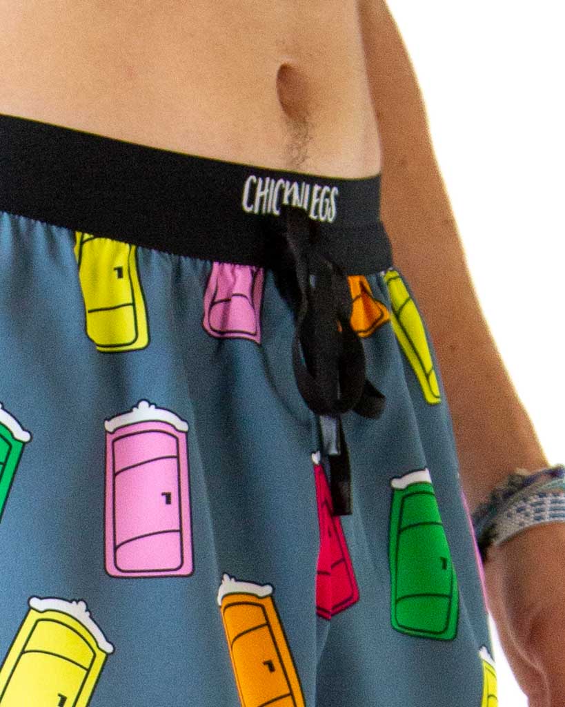 Men's Porta Potty 2" DS Split Shorts - Image 2