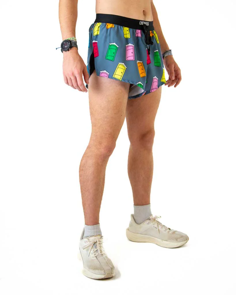 Men's Porta Potty 2" DS Split Shorts - Image 4