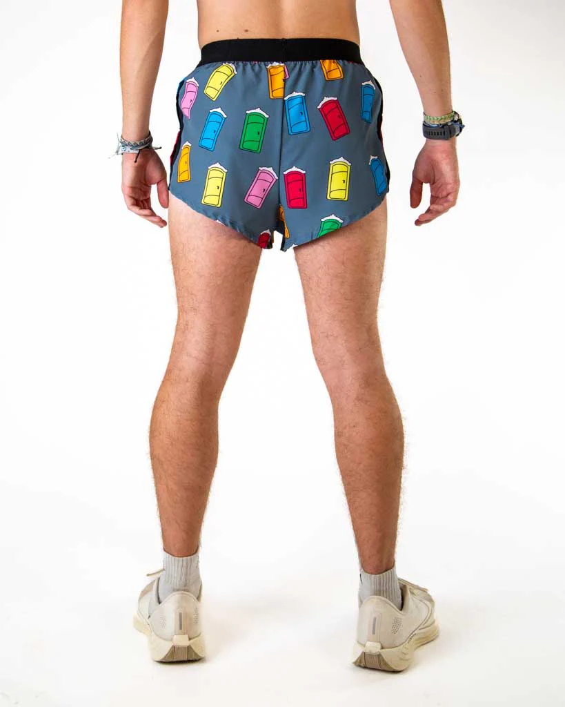 Men's Porta Potty 2" DS Split Shorts - Image 5