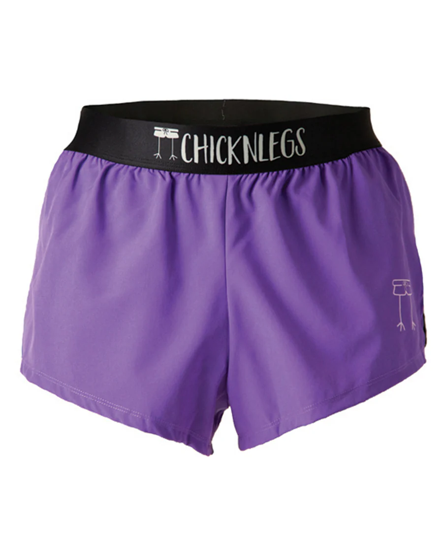 Men's Purple 2" Split Shorts
