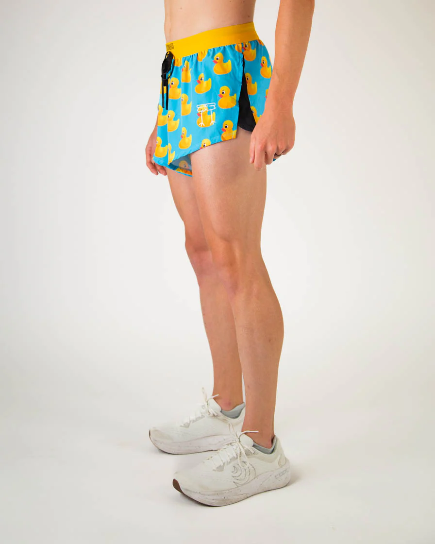 Men's Rubber Ducky 2" DS Split Shorts - Image 4