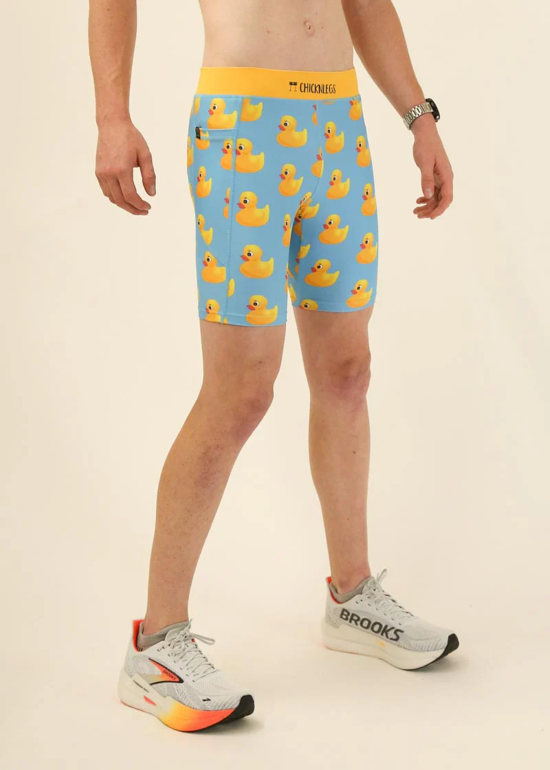 Men's Rubber Ducky 8" Half Tights - Image 3