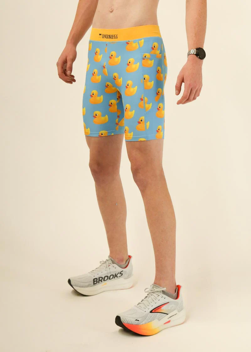 Men's Rubber Ducky 8" Half Tights - Image 4